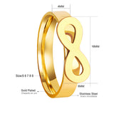 New Round Infinity Ring Jewelry Wholesale