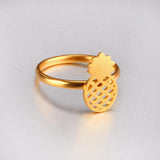 Hot Pineapple Fruit Ring Pop Jewelry