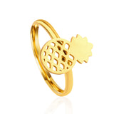 Hot Pineapple Fruit Ring Pop Jewelry