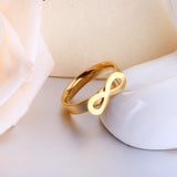 New Round Infinity Ring Jewelry Wholesale