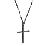 Small 4 colors cross pendant necklace