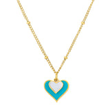 New Fashion Small and Large Heart-shaped Necklace For Women