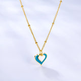 New Fashion Small and Large Heart-shaped Necklace For Women