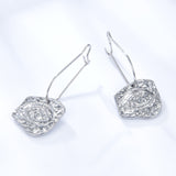 Fashion Stainless Steel Left And Right Eyes Earrings