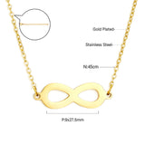 Stainless Steel Figure 8 Accessory Necklace