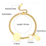 Round+Circle+Hole Pattern Accessories Bracelet