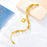 Fashion Stainless Steel Heart-shaped Accessories Bracelet