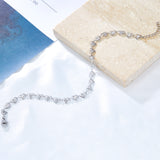 Stainless Steel 23 Heart-shapeds Anklet