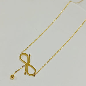 18K Gold-plated Fashion Exquisite Bow-knot Necklace