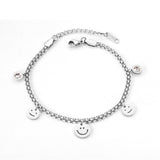 2022 Office Ladies Decor Heart Bracelets Charm Steel Gold Girls Chunky Chain Braclet For Women Valentines Gift Hand