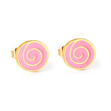 Vegetables Fruit Stud Christmas Earrings Set For Children Cute Stainless Steel Girls Earing Trendy Jewelry 2021 New