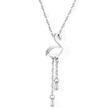 ASON – collier avec pendentif oiseau couleur or, ras du cou en acier inoxydable, Non allergique, bijoux à la mode, accessoire cadeau de fête 