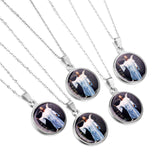 Collier pendentif en acier inoxydable, colliers chrétiens pour hommes, Jewelry-105801G 