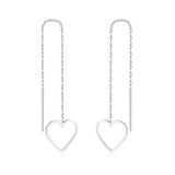 Brincos acier inoxydable coquille noire gland goutte boucles d'oreilles papillon coréen fée bijoux chaîne longue boucle d'oreille 