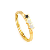 Stainless Steel Decor Rings For Women y2k Accessories Fairy Grunge 2022 Finger Ring Colorful Aesthetic Fine Jewelry