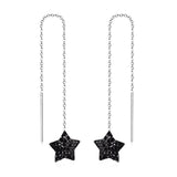 Brinco Stainless Steel Star Clay Tassel Earrings 2020 Fashion Jewelry For Women Long Dangle Earing Party pendientes