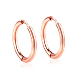 ASON-pendientes de aro circulares para mujer y niña, aretes geométricos redondos coloridos, joyería antialérgica Simple, uso diario, 5 pares/10 Uds.