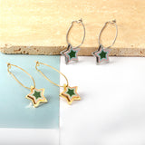 Star Shape Stainless Steel Earrings for Women