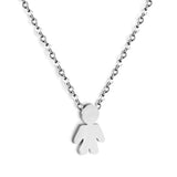 Stainless Steel Boy's Accessory Necklace