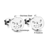 Halloween Series - Cut Glossy Mixed Stud Earrings