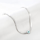 New Fashion Light Blue Cat's-eye Stone Accessory Necklace