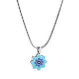 New Three -color Flowers Accessory Necklace For Women