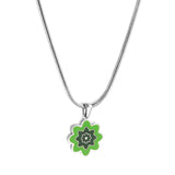 Nouveau Collier accessoire de fleurs tricolores pour femmes