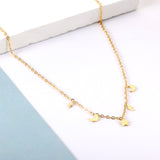 New Fashion 1 Star+2 Moons+2 Lightnings Accessories Necklace