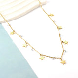 7 Stars Accessories 7 Diamonds Necklace