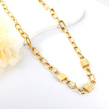 2023 New Fashion Three Locks Accessories Necklace