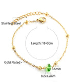 New Shaped and Mixed-Color Zirconia Bracelet For Women（Color Random Deliver）