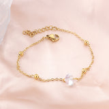 New Shaped and Mixed-Color Zirconia Bracelet For Women（Color Random Deliver）