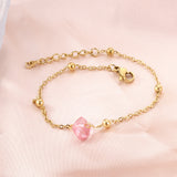 New Shaped and Mixed-Color Zirconia Bracelet For Women（Color Random Deliver）