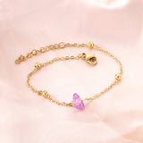 New Shaped and Mixed-Color Zirconia Bracelet For Women（Color Random Deliver）