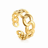 2023 New Fashion Multiple Circles Ring For Women