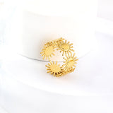 2023 New Fashion Multiple Suns Shaped Ring