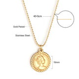 2023 New Fashion Portrait Pendant Necklace