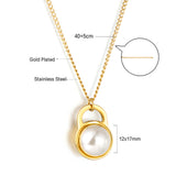 Fashion 2023 New White Pearl Pendant Necklace