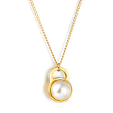 Fashion 2023 New White Pearl Pendant Necklace