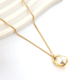 Fashion 2023 New White Pearl Pendant Necklace