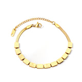 18K gold plated bracelet latest design gold bracelet