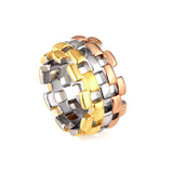 18K Gold Plated Rings the latest design of gold ring