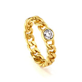 18K Gold Plated Rings the latest design of gold ring