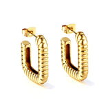 The latest models of gold Earrings fall sense C Earrings