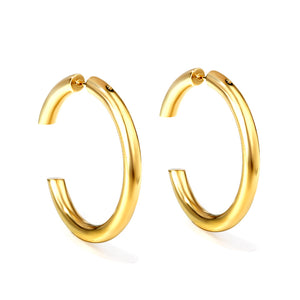 The latest models of gold Earrings fall sense C Earrings