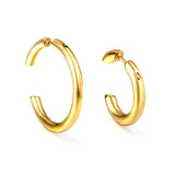 The latest models of gold Earrings fall sense C Earrings