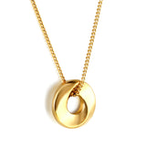 Fashionable minimalist pendant necklace