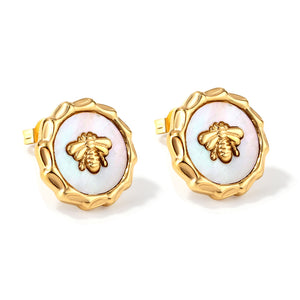 The latest models of gold Earrings fall sense Stud Earrings