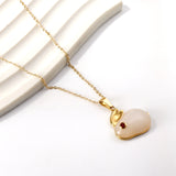 The newest gold pendant necklace