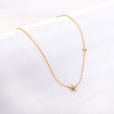 Star Mixed Color Accessories With Diamond Necklace